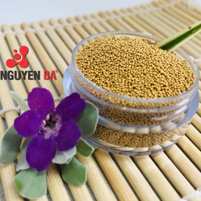 Hạt vitamin màu nâu vàng